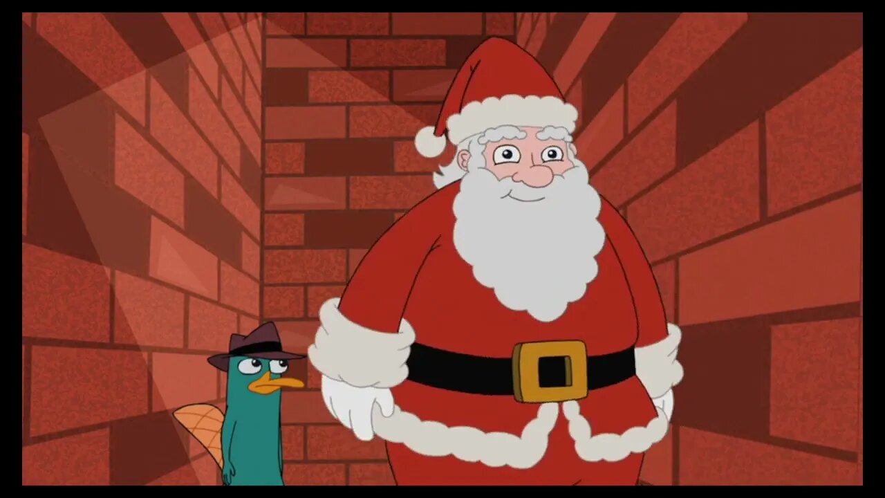 Santa?! It's the middle of July? | Phineas and Ferb