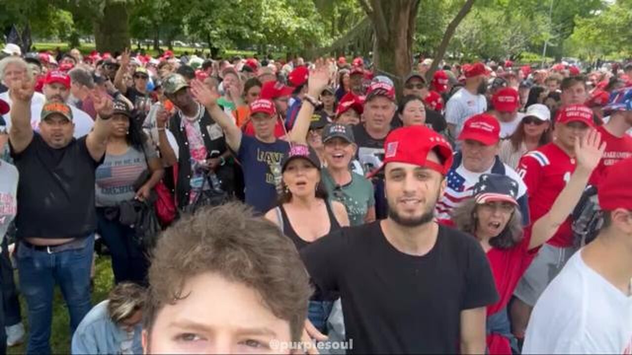 Patriots are Ready for President Trump in The Bronx !!!