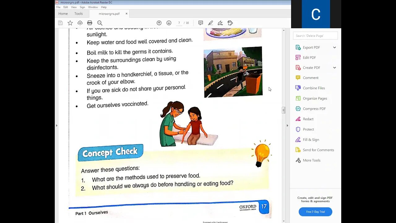 Science class 5 7 01 2021