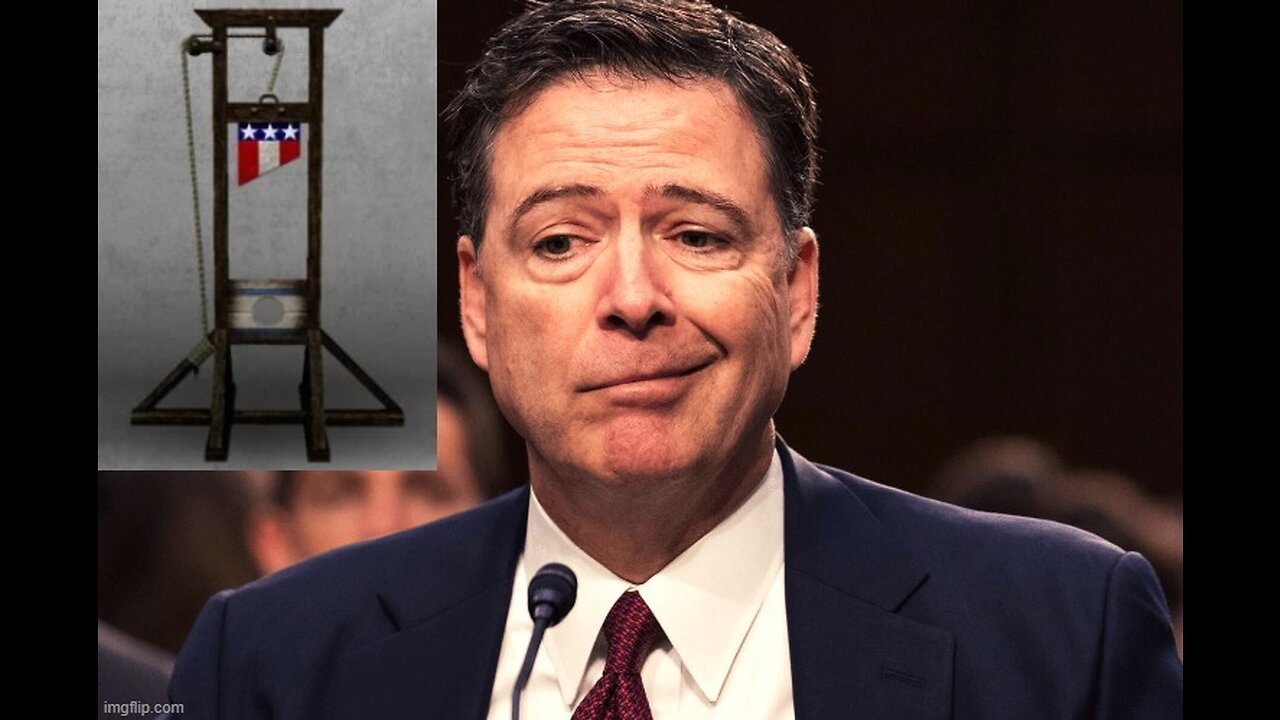 James Comey Loses his Head Pt 1. Leniency offered, sings like a canary, tribunal day 1. = 3 stories.