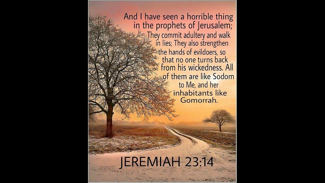Sunday Talk with Jamal 07/Apr/24 Jeremiah 23:14 evil doers who strengthen Democrats