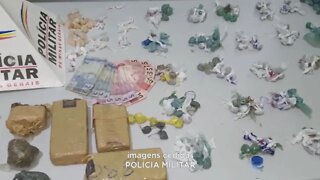 Jovem é preso com 357 buchas de maconha em Ipatinga