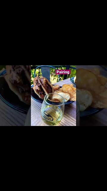 Wine Tip #7 White you like with beef brisket & chips #shorts