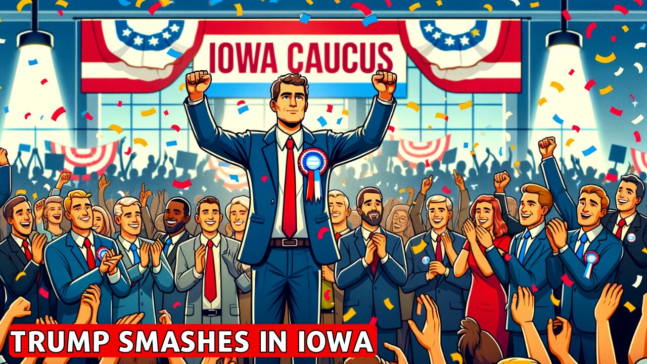 Trump SMASHES in Iowa