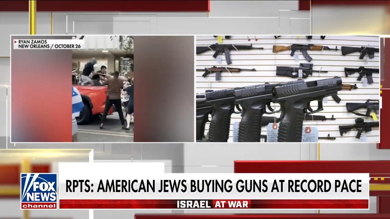 Jewish-Americans reportedly buying guns at record pace because exploding Antisemitism