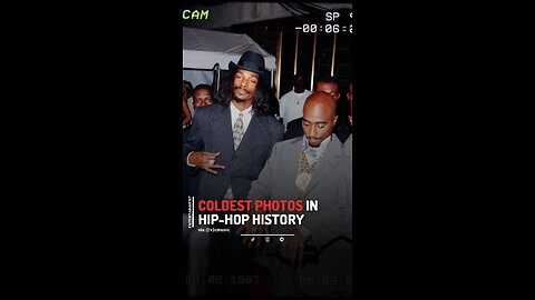 COLDEST photos in Hip-Hop history..🥶‼️