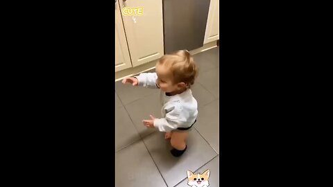 Cute baby Dance
