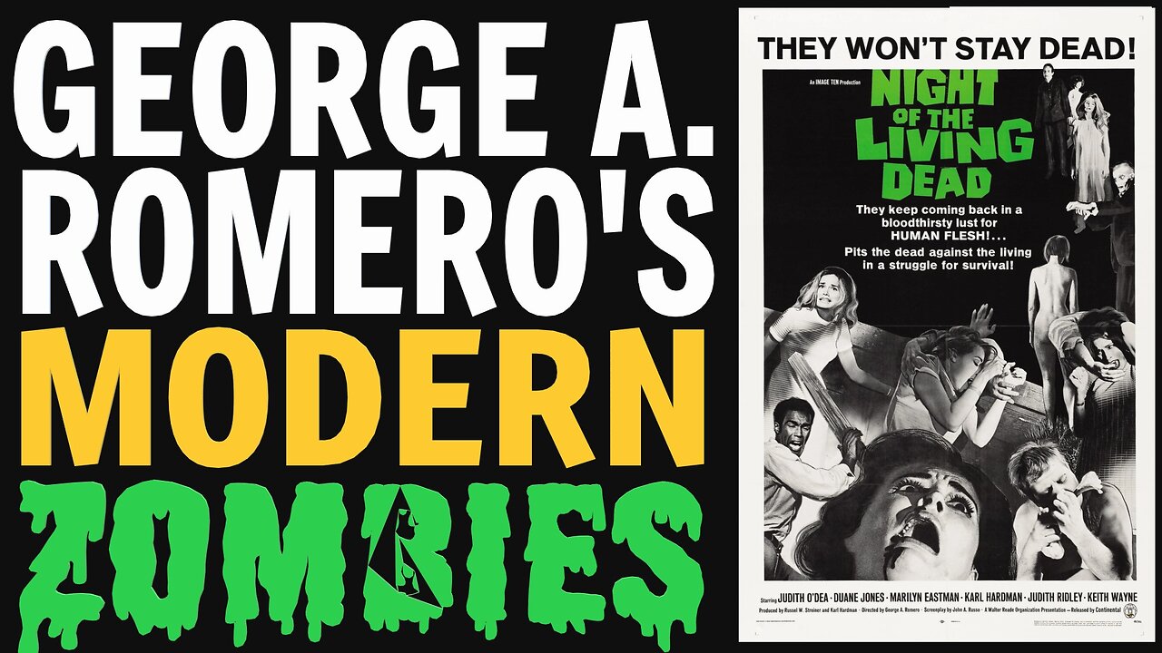 Night of the Living Dead 1968 Color - NOT MONETIZED SO WATCHING DOESN'T RAISE MONEY BUT WILL LEAVE UP FOR FANS