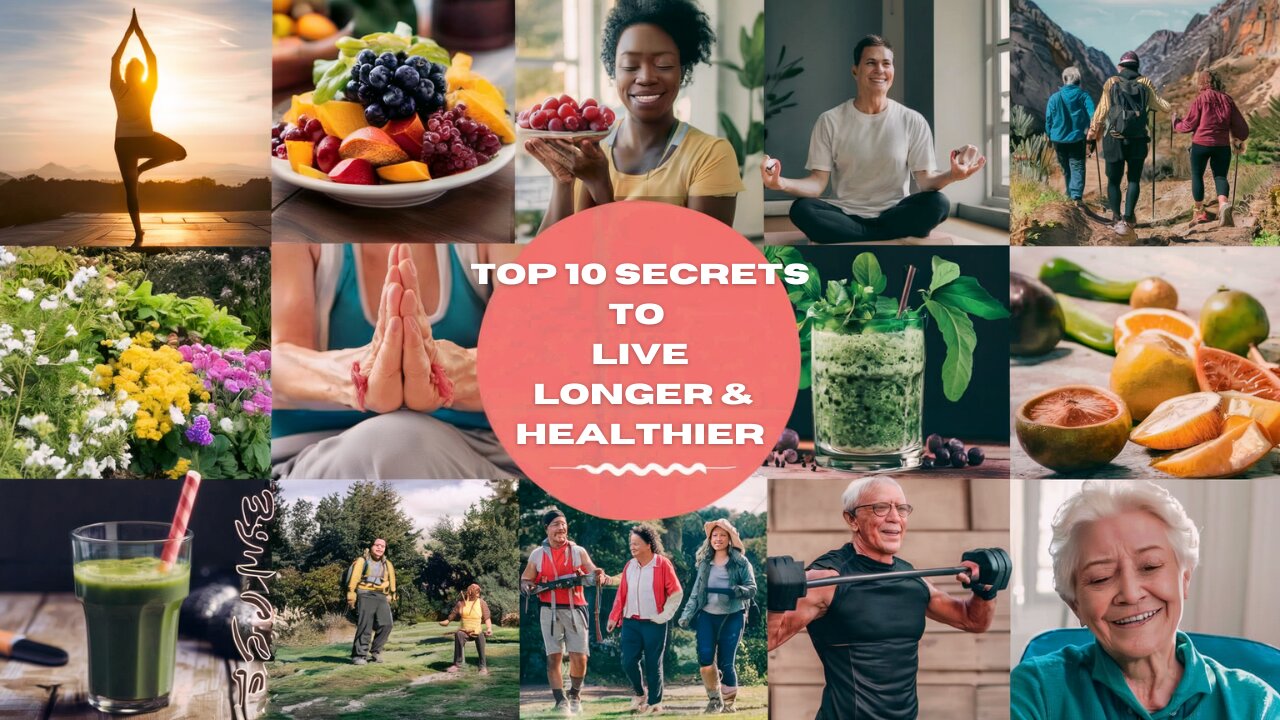 10 Secrets to a Longer, Healthier Life