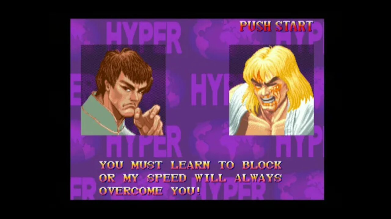 Hyper Street Fighter 2 Nerf AI (PS2) - Fei Long (Super T/X) - Hardest - No Continues