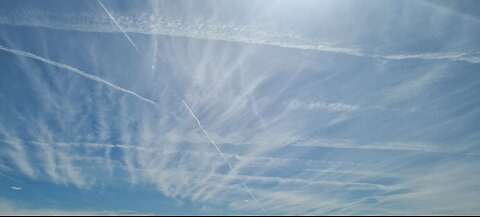 ITALIA, GEOINGEGNERIA: Scie Chimiche 9/8/2023 Pianura Padana Cloud Seeding