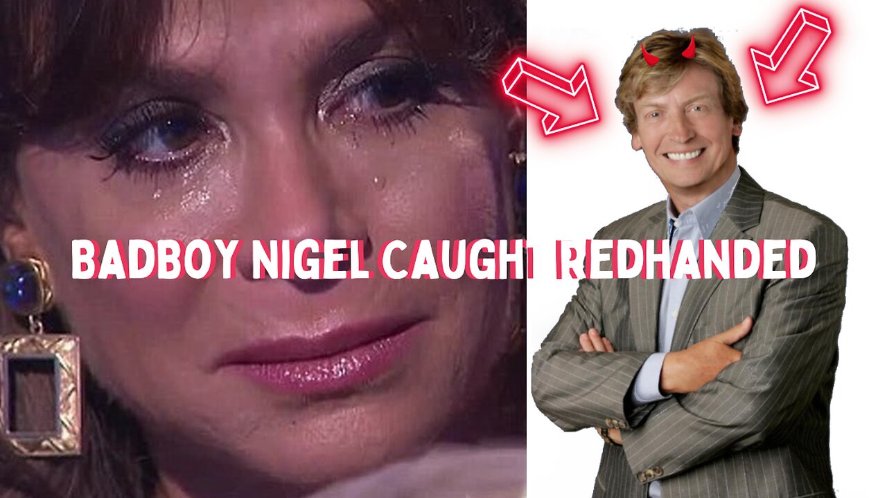 New video evidence shows Nigel Lythgoe being a bad boy!