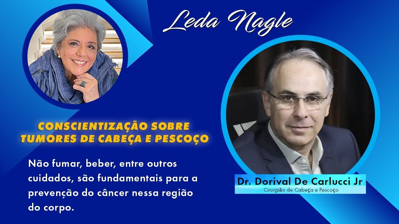 Beber e fumar maiores causas de câncer de boca, de língua, de faringe: Dr.Dorival de Carlucci Jr