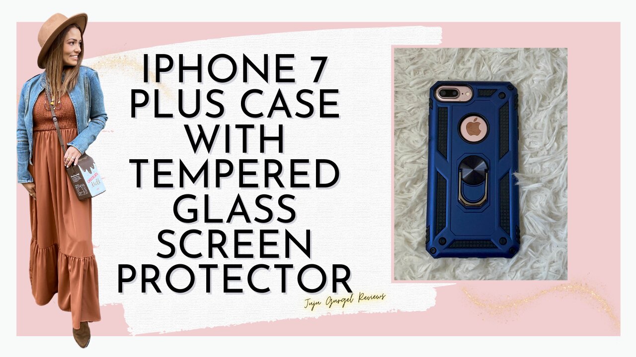 iphone 7 plus case with tempered glass screen protector review