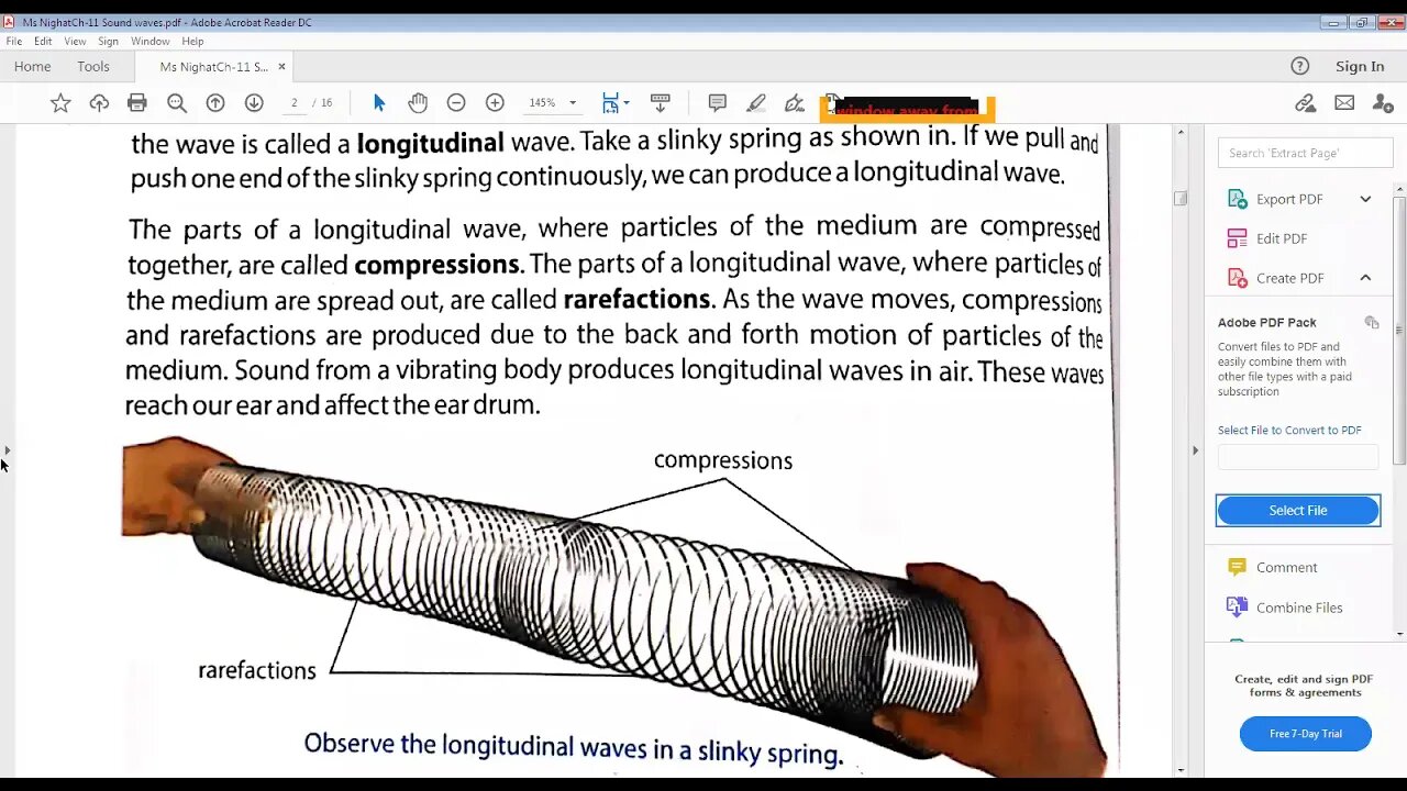 CLASS 7 GENERAL SCIENCE CHAPTER 11 05 01 21