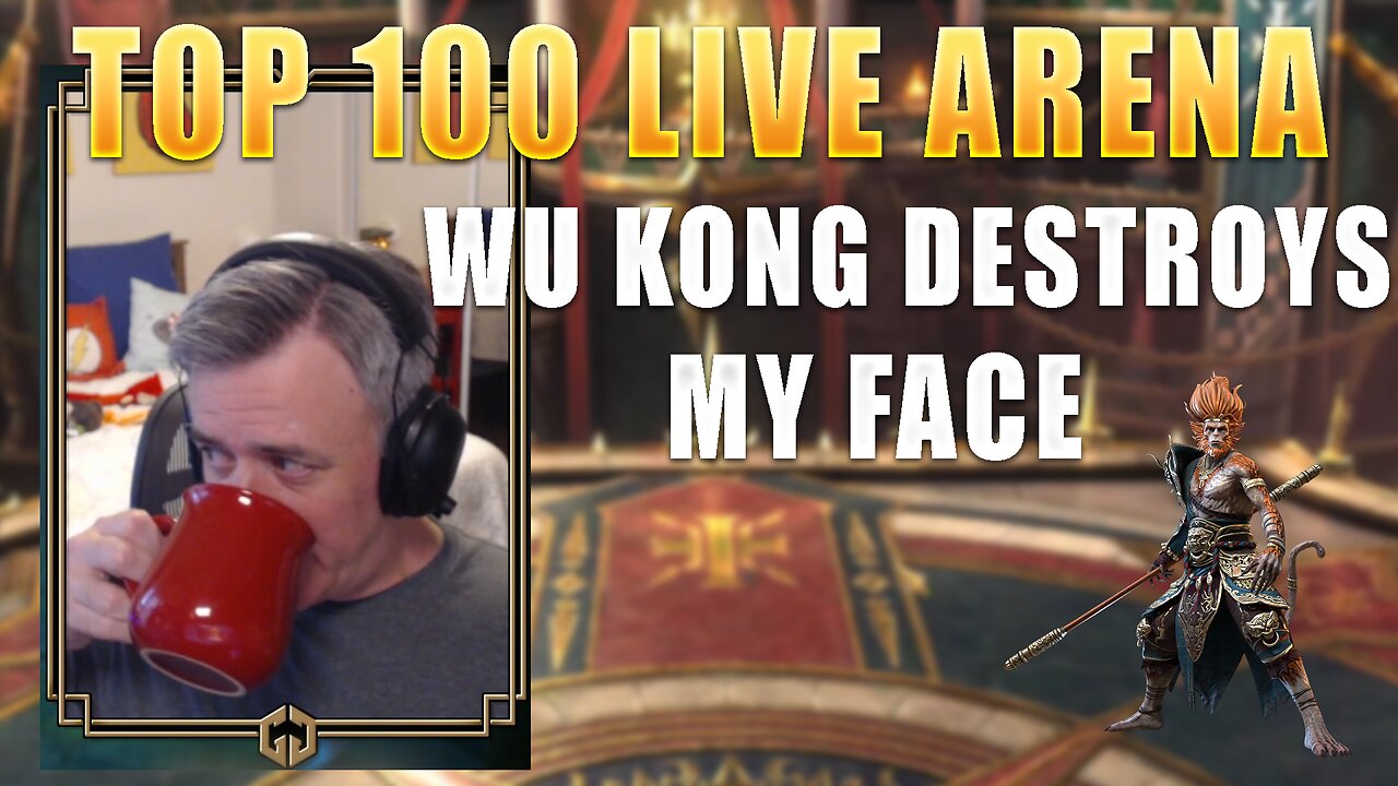 Top 100 Live Arena - Wu Kong Destroys My Face || Raid: Shadow Legends