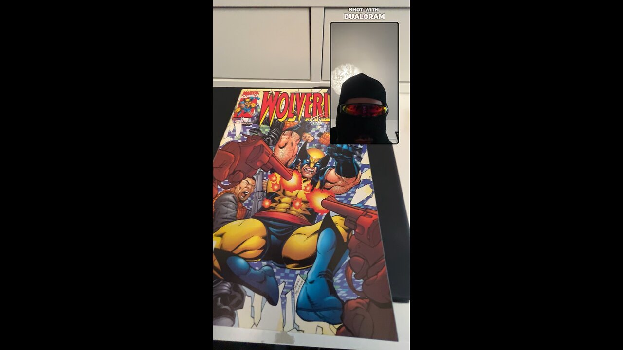 Wolverine in action reaction