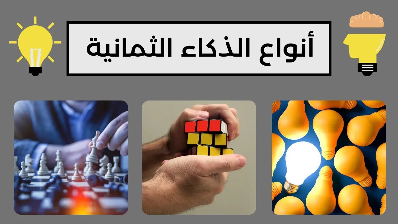 أنواع الذكاء الثمانية - معلومات مفيدة