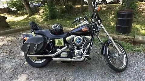 2001 FXDWG Wide Glide Walk Around One Year Ownership (S3 E41)