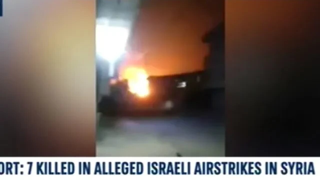 ISRAEL BOMBS SYRIA! AGAIN!