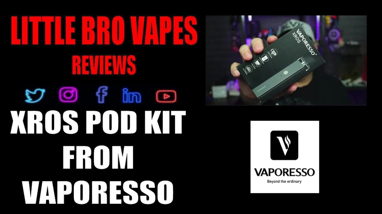 VAPORESSO XROS POD KIT.. IS IT THE CALIBURN KILLER