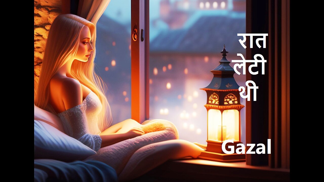 रात लेटी थी Gazal