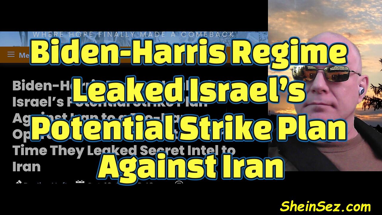 Biden-Harris Regime Leaked Israel’s Potential Strike Plan Against Iran-686