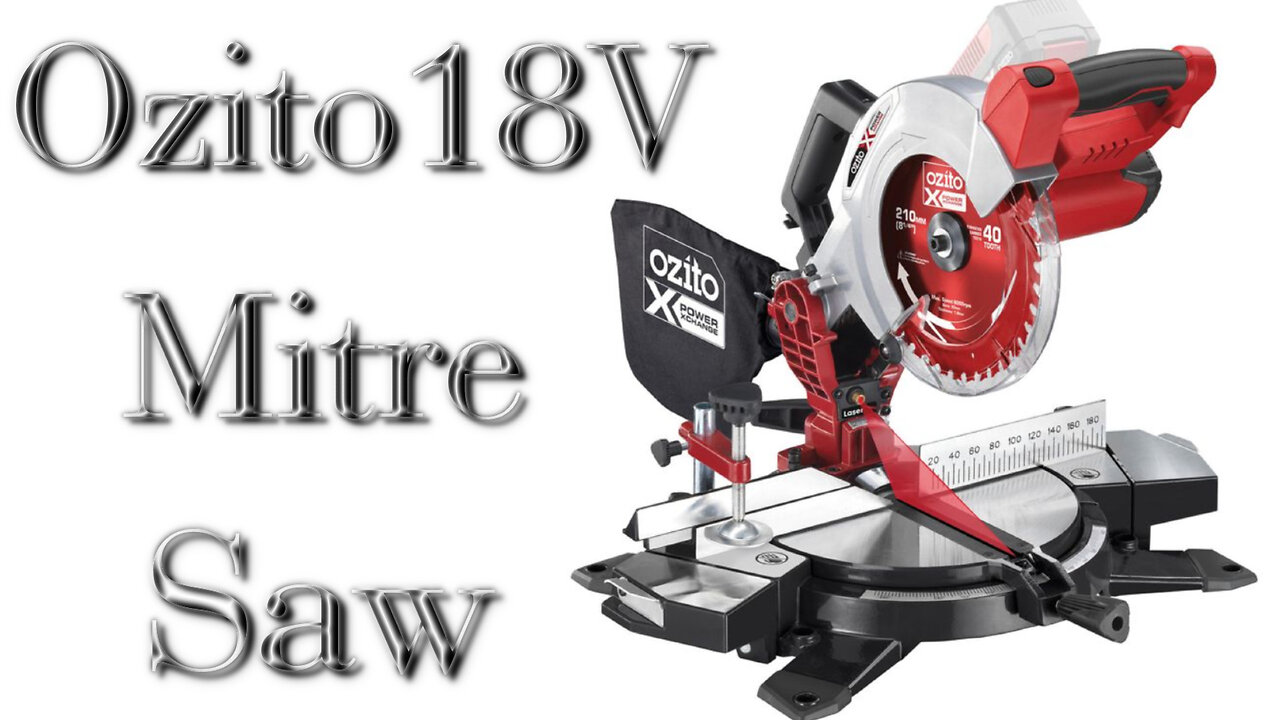 Ozito PXC 18V 210mm Compound Mitre Saw 2yr Australian Made Review