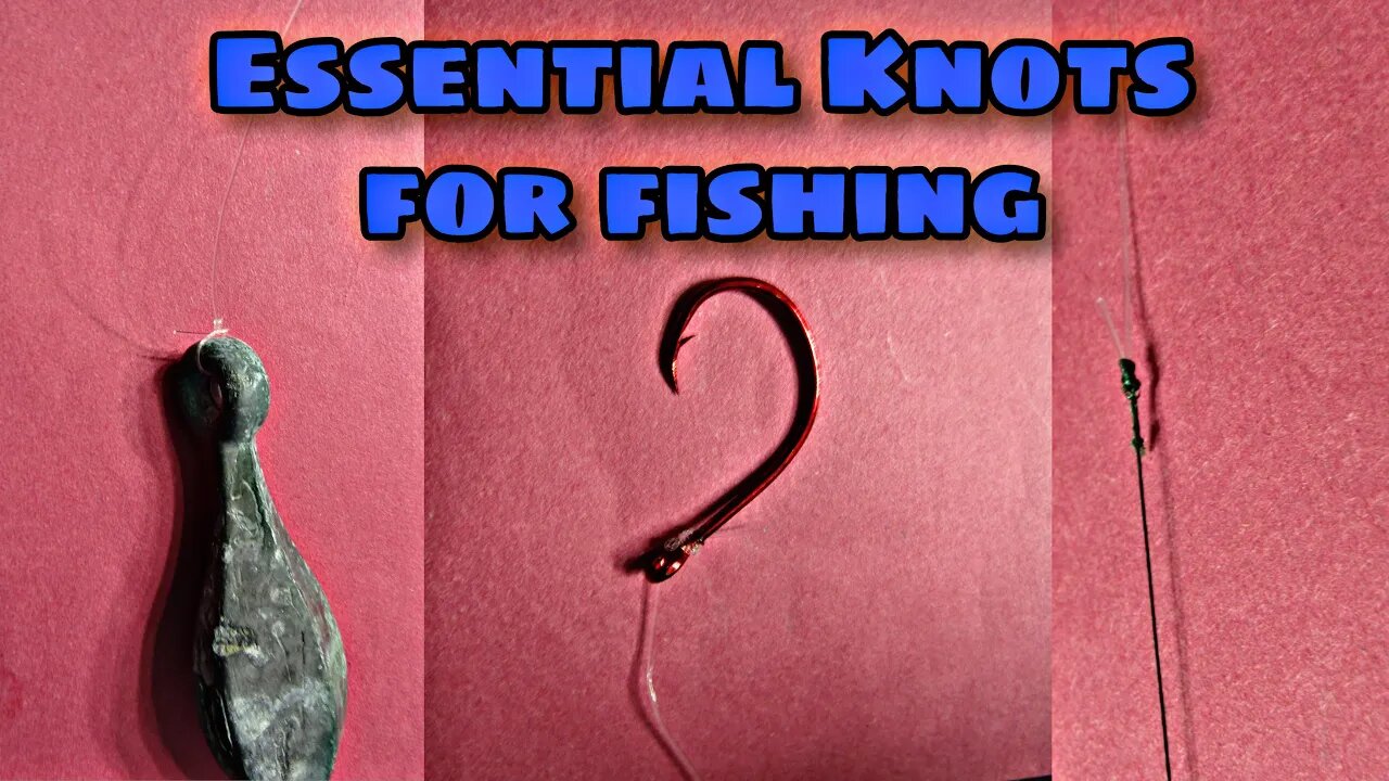 Tips & Tricks: How to Tie Three Essential Knots I Fisherman's Knot, Snell Knot, Alberto Knot