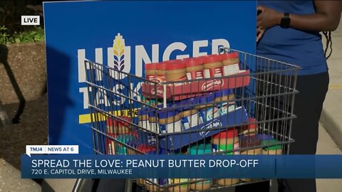 End summer hunger with peanut butter drop-off