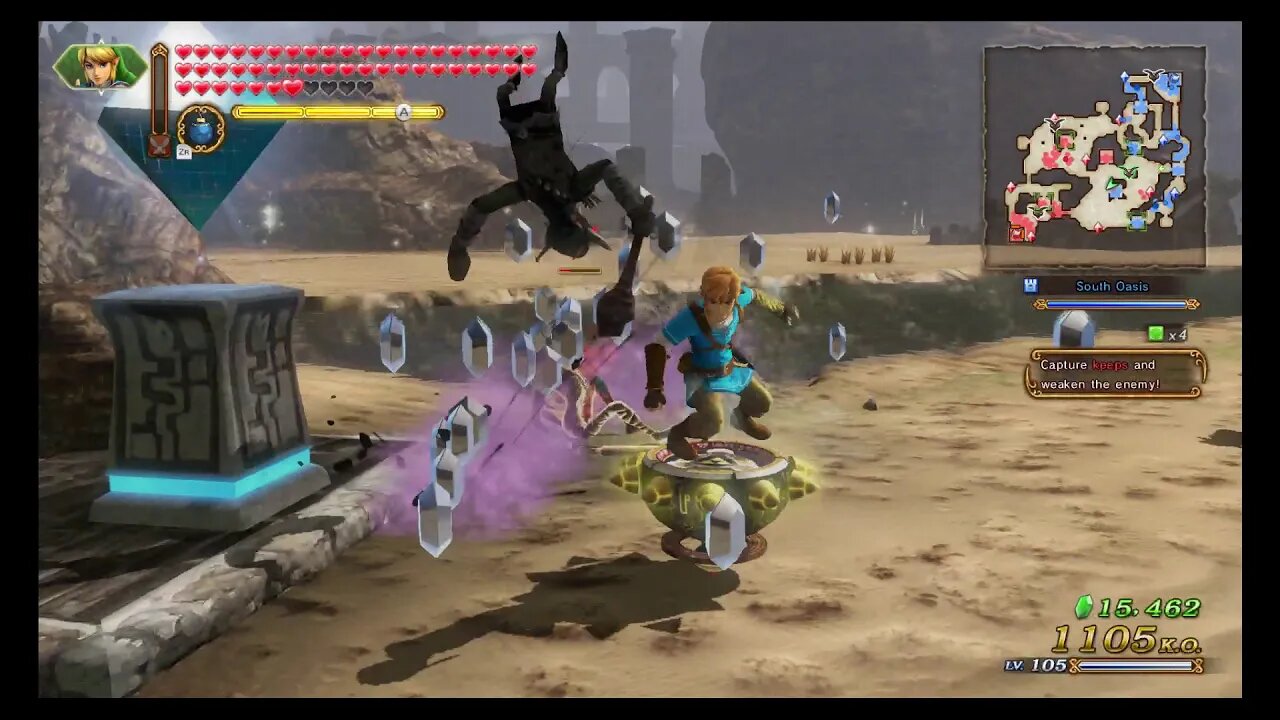 Hyrule Warriors Definitive Edition - Lorule Map - Square G1 (A Rank)