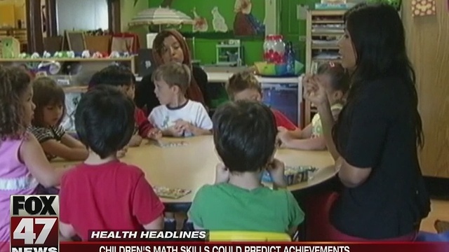 Children's math skills could predict achievements