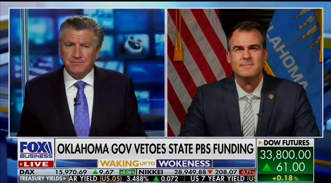 Gov Stitt: Defund PBS!