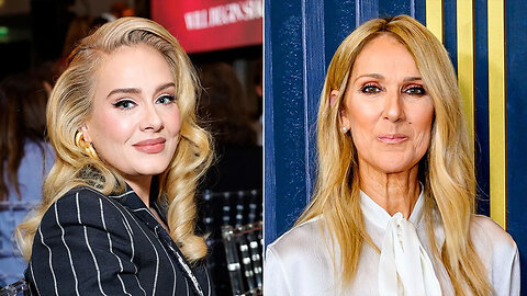 Adele cries with Céline Dion after spotting her in the crowd of Las Vegas residency 