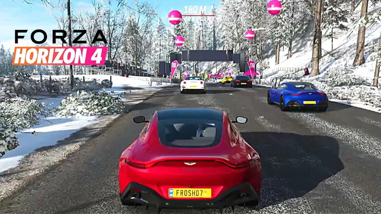 ASTON MARTIN VANTAGE - Sprint Race - Forza Horizon 4 - PC Gameplay - Full HD