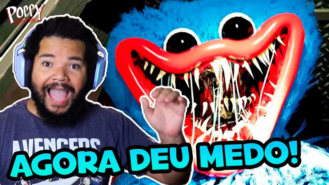 ESSE JOGO QUASE ME MATOU!! MEDO | POPPY PLAYTIME #02