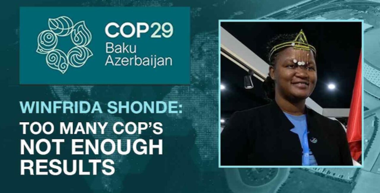 Too Many COPs, Not Enough Results, Says African Environmentalist