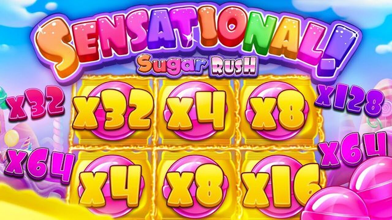 SUGAR RUSH BONUS BUY 257X WIN!🎰📈