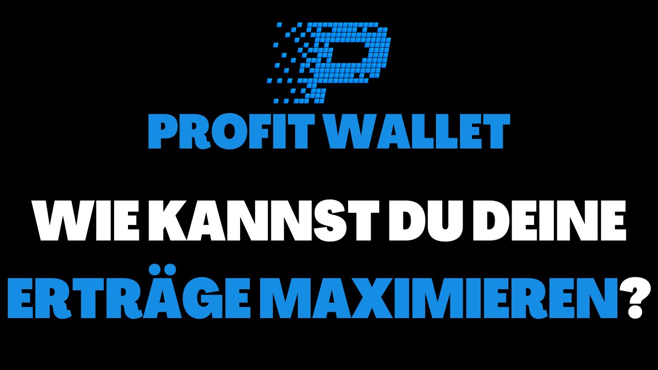 PASSIVES EINKOMMEN AUFBAUEN - PROFIT WALLET | 2022 (Deutsch)