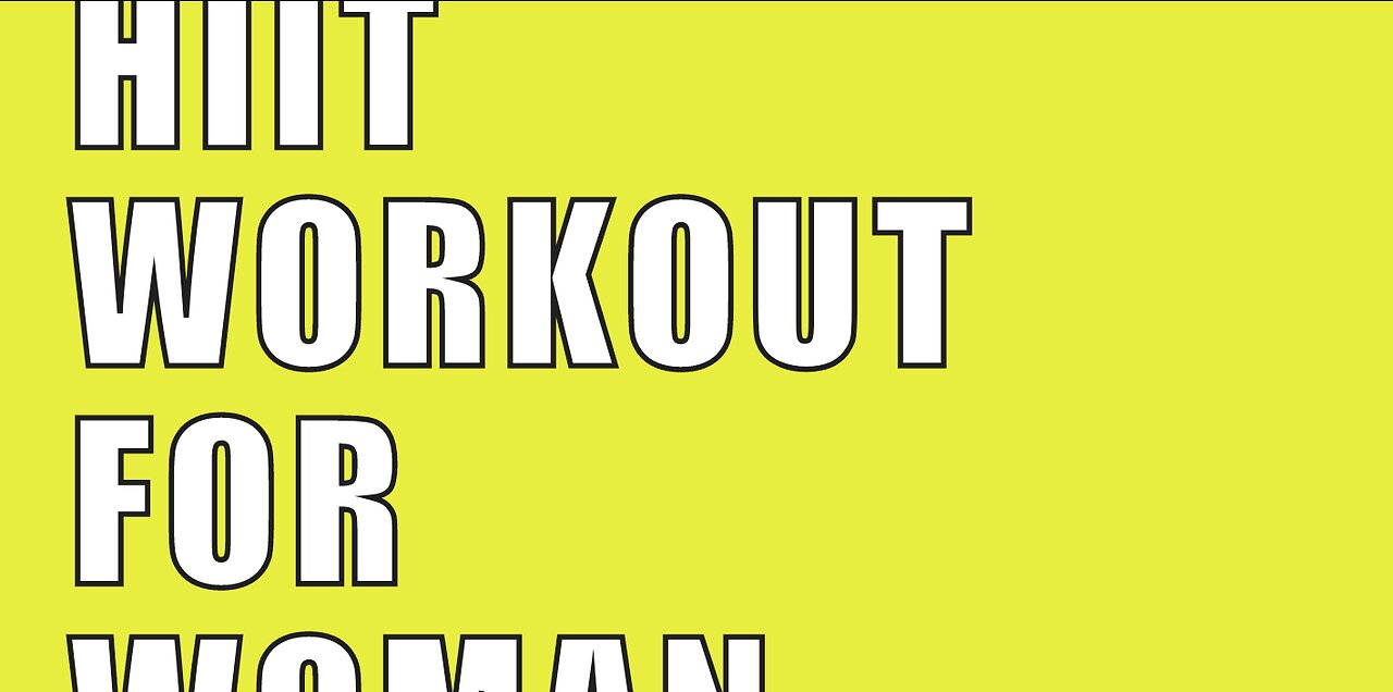 HIIT Workout for Woman