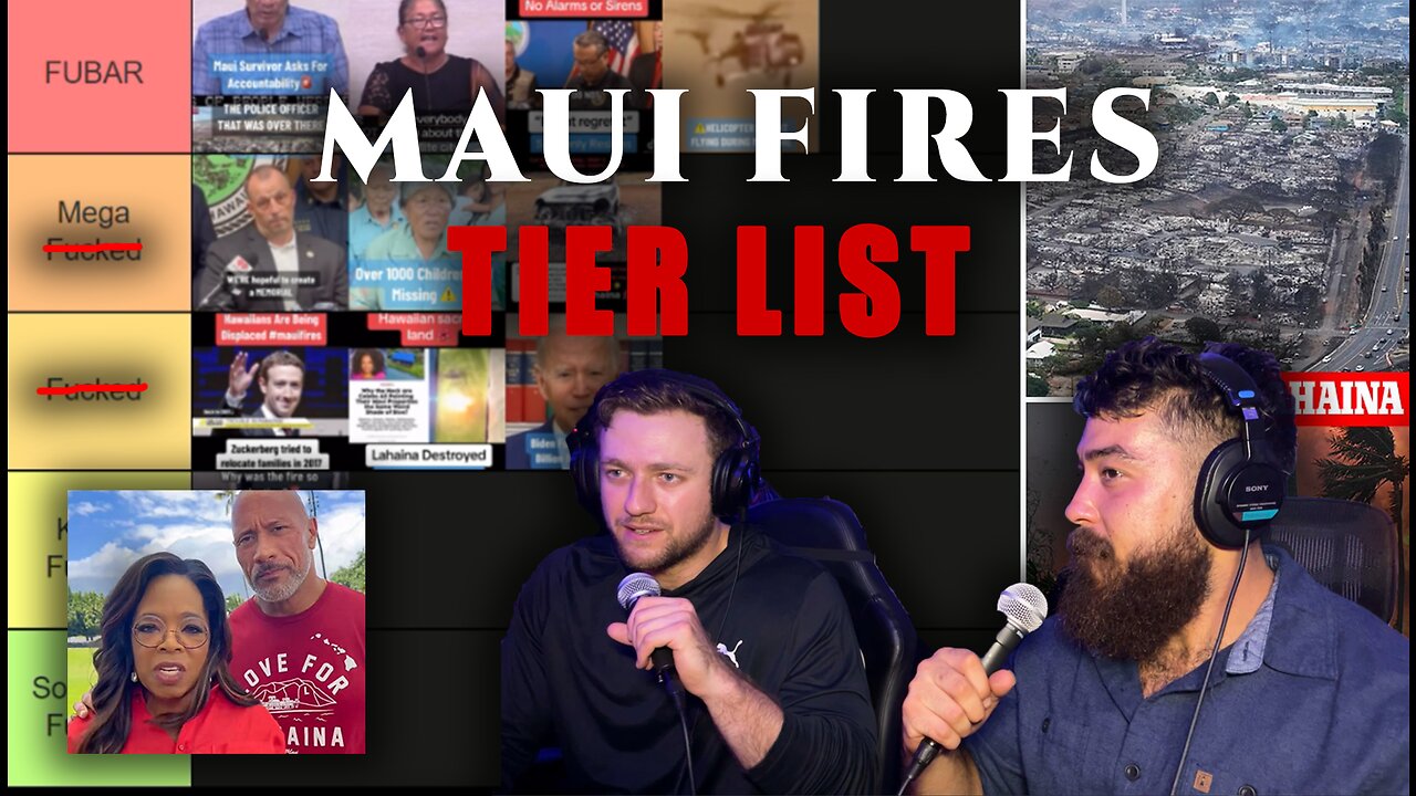 The Lahaina Fires in Maui: A Tier List of Mysteries That Just Don't Add Up #maui