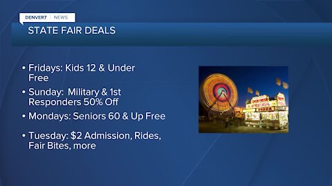 Money Saving Monday: Colorado State Fair deals