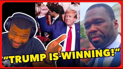 Rapper 50 CENT ENDORSES TRUMP SHOCKS Reporters?