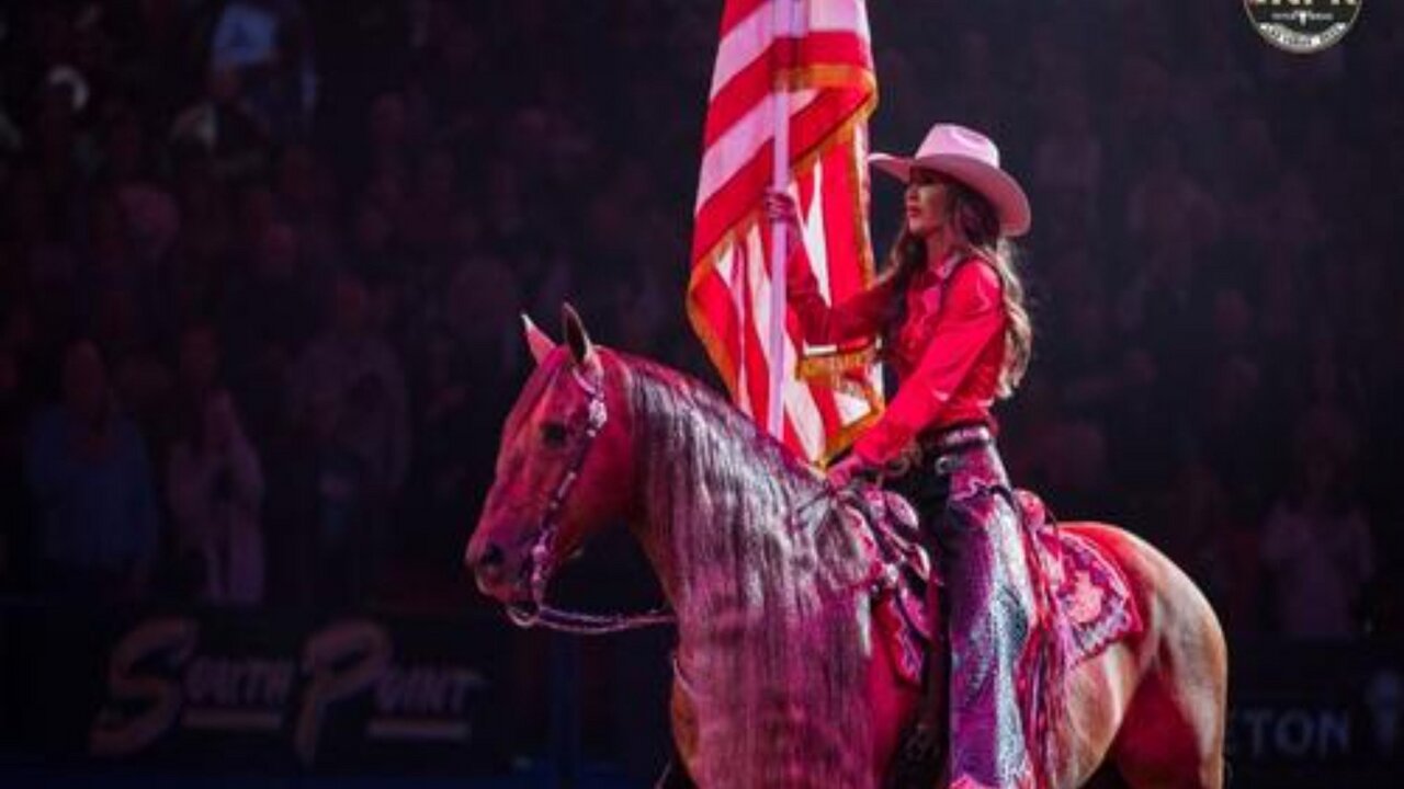 Kristi Noem — National Finals Rodeo