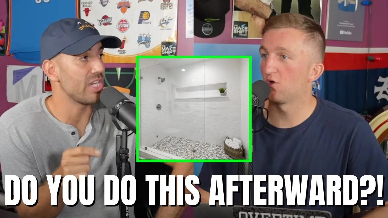 DO YOU DO THIS AFTER NIGHT SHOWERS?! 🚿👀