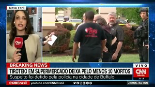 Tiroteio em supermercado nos EUA deixa ao menos 10 mortos, diz polícia | JORNAL DA @SHORTS CNN