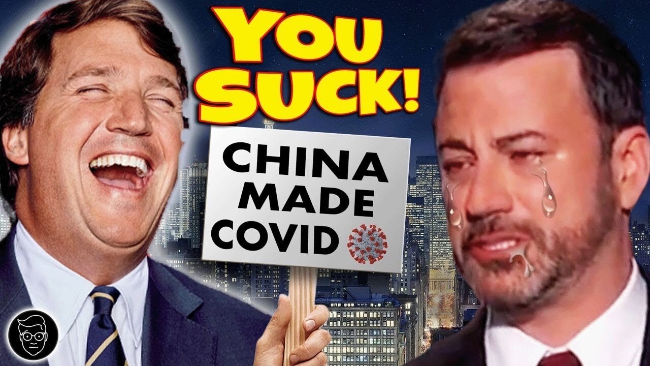 Tucker Sends Jimmy Kimmel Into Crying, Unhinged Meltdown After Lab Leak Reports Prove We Were RIGHT!