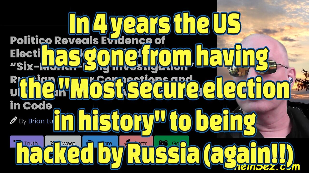 US went from having the "Most secure election in history" to being hacked by Russia-642