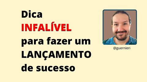 Dica infalível sobre como fazer um lançamento de sucesso - Infoproduto ou mentoria