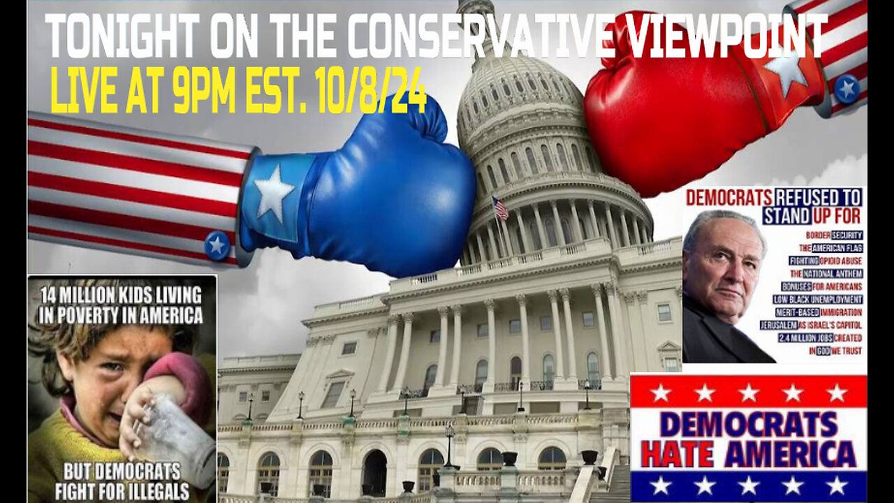 DEMOCRATS HATE AMERICA!!! I SHOW PROOF EVERY EPISODE AND TONIGHT WILL BE THE SAME